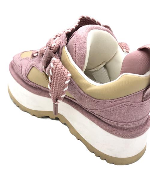 UGG（アグ）UGG (アグ) Astromel ローカットスニーカー ピンク サイズ:23㎝の古着・服飾アイテム