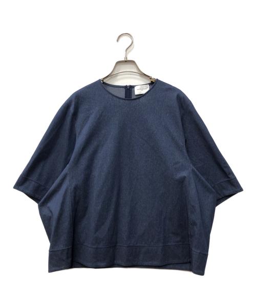 UNITED ARROWS（ユナイテッドアローズ）UNITED ARROWS (ユナイテッドアローズ) トリコット フォーム Tシャツ インディゴ サイズ:FREE 未使用品の古着・服飾アイテム