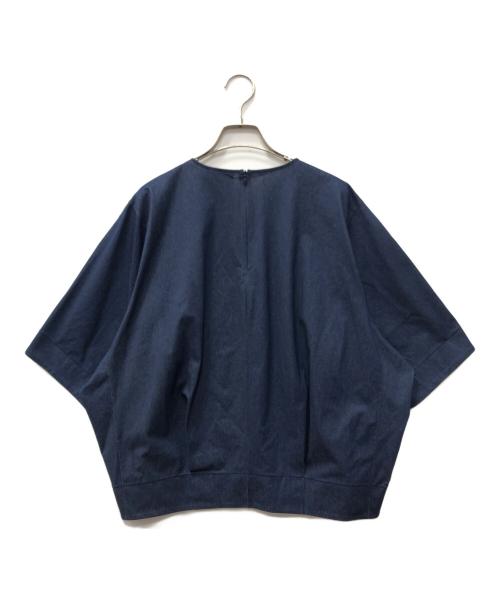 UNITED ARROWS（ユナイテッドアローズ）UNITED ARROWS (ユナイテッドアローズ) トリコット フォーム Tシャツ インディゴ サイズ:FREE 未使用品の古着・服飾アイテム