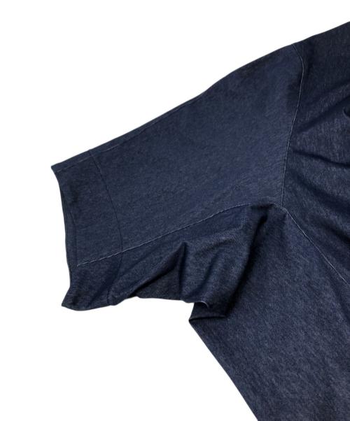 UNITED ARROWS（ユナイテッドアローズ）UNITED ARROWS (ユナイテッドアローズ) トリコット フォーム Tシャツ インディゴ サイズ:FREE 未使用品の古着・服飾アイテム