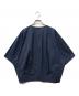 UNITED ARROWS (ユナイテッドアローズ) トリコット フォーム Tシャツ インディゴ サイズ:FREE 未使用品：9000円