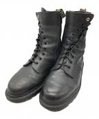Dr.Martens×YOHJI YAMAMOTOドクターマーチン×ヨウジヤマモト）の古着「ZIGGY 捻じれ10ホールブーツ」｜ブラック