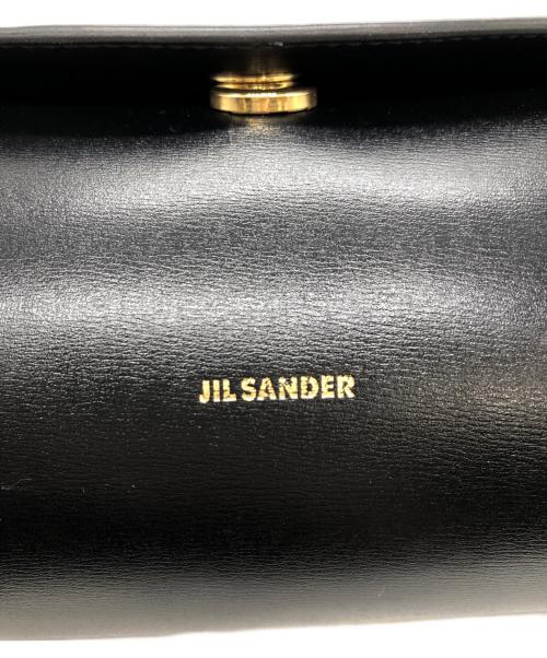 JIL SANDER（ジルサンダー）JIL SANDER (ジルサンダー) Cannolo Grande/カンノーロ グランデショルダーバッグ ブラックの古着・服飾アイテム