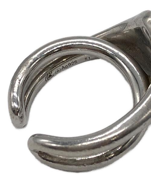 CHARLOTTE CHESNAIS（シャルロットシェネ）CHARLOTTE CHESNAIS (シャルロットシェネ) CHEVALIERE INTIAL RING シルバー サイズ:10号の古着・服飾アイテム
