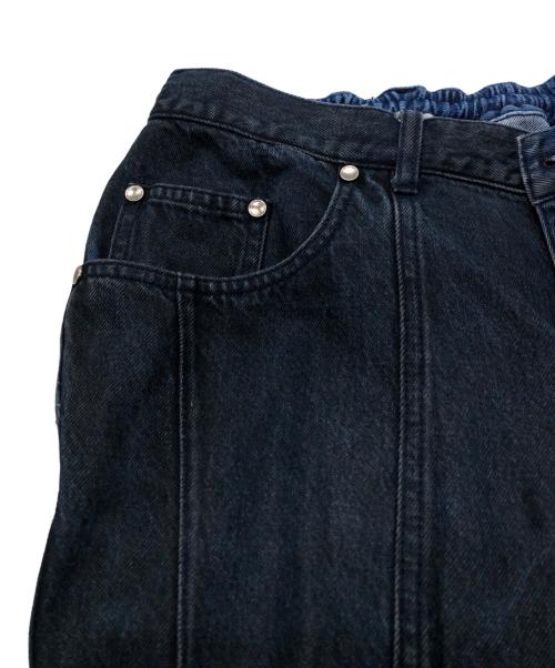 MAISON SPECIAL（メゾンスペシャル）MAISON SPECIAL (メゾンスペシャル) Three-Dimensional Cutting Denim Pants インディゴ サイズ:SIZE 0の古着・服飾アイテム