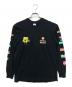 SUPREME（シュプリーム）の古着「SPONGE BOB Castelli Racing L/S Tee」｜ブラック