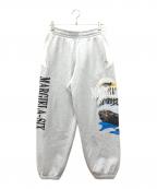 SUPREME×MM6 Maison Margielaシュプリーム×エムエムシックスメゾンマルジェラ）の古着「Eagle Sweatpant」｜グレー