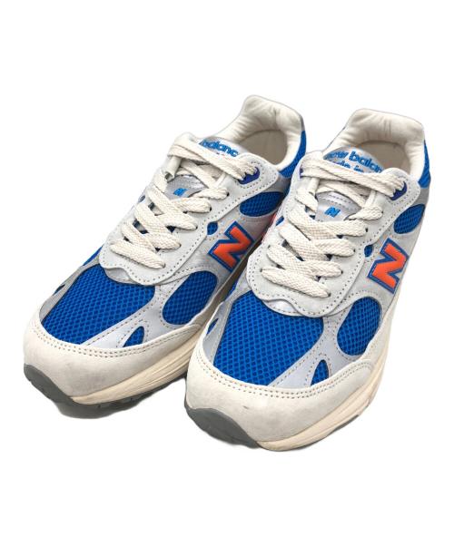 NEW BALANCE（ニューバランス）NEW BALANCE (ニューバランス) KITH (キス) 993 Madison Square Garden グレー×ブルー サイズ:26.5cmの古着・服飾アイテム