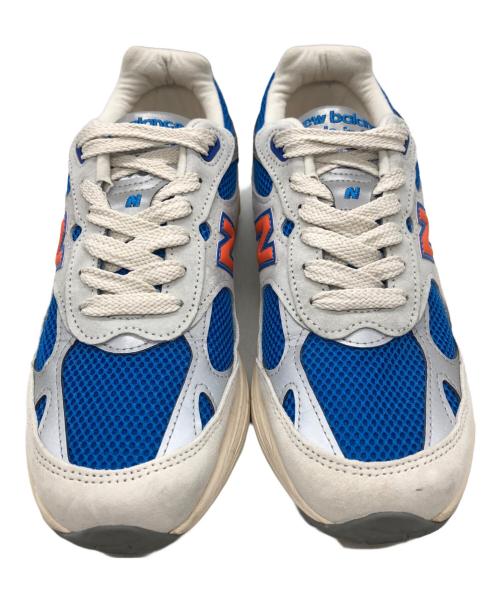 NEW BALANCE（ニューバランス）NEW BALANCE (ニューバランス) KITH (キス) 993 Madison Square Garden グレー×ブルー サイズ:26.5cmの古着・服飾アイテム