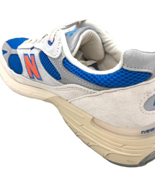 NEW BALANCE（ニューバランス）NEW BALANCE (ニューバランス) KITH (キス) 993 Madison Square Garden グレー×ブルー サイズ:26.5cmの古着・服飾アイテム