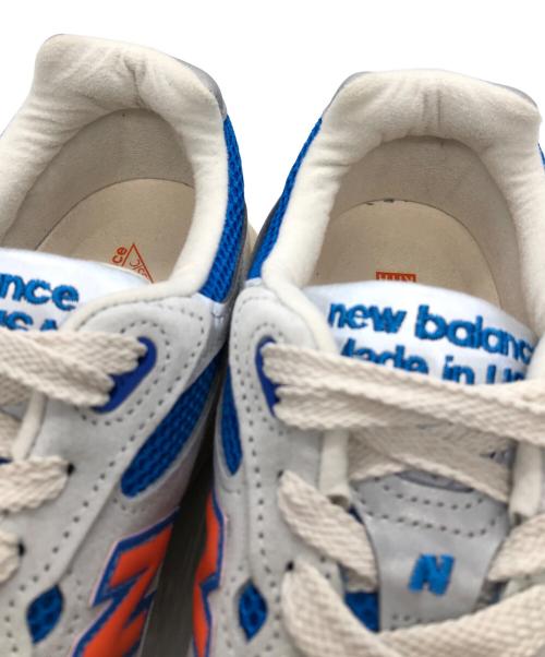 NEW BALANCE（ニューバランス）NEW BALANCE (ニューバランス) KITH (キス) 993 Madison Square Garden グレー×ブルー サイズ:26.5cmの古着・服飾アイテム