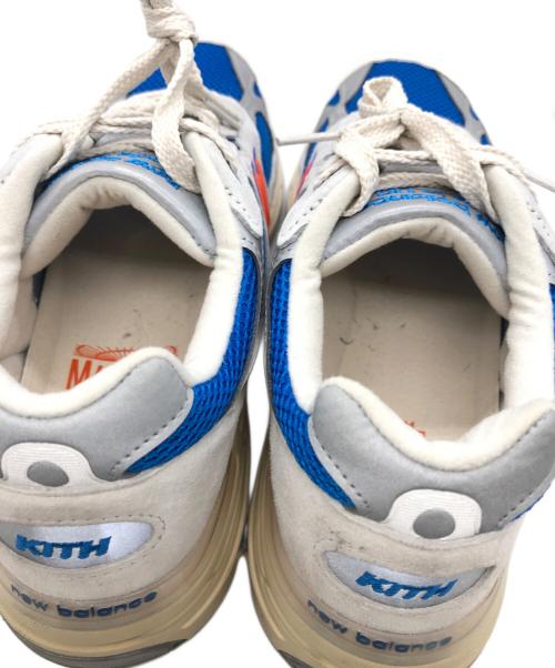 NEW BALANCE（ニューバランス）NEW BALANCE (ニューバランス) KITH (キス) 993 Madison Square Garden グレー×ブルー サイズ:26.5cmの古着・服飾アイテム