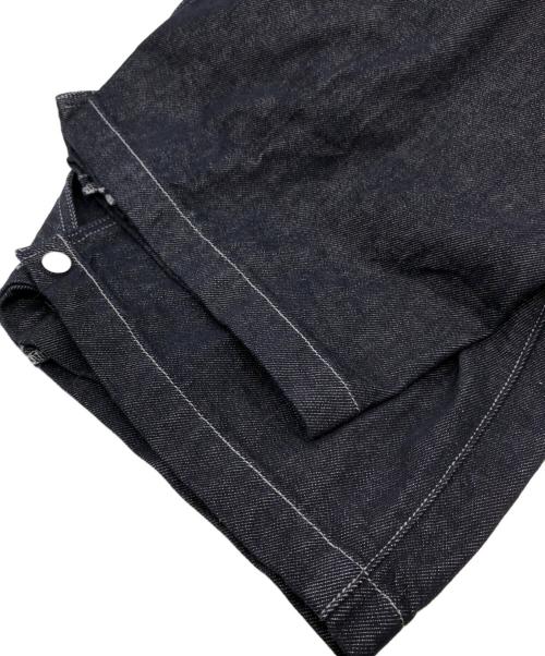 MAISON SPECIAL（メゾンスペシャル）MAISON SPECIAL (メゾンスペシャル) Side-Tuck Cocoon Denim Pants インディゴ サイズ:SIZE 38の古着・服飾アイテム