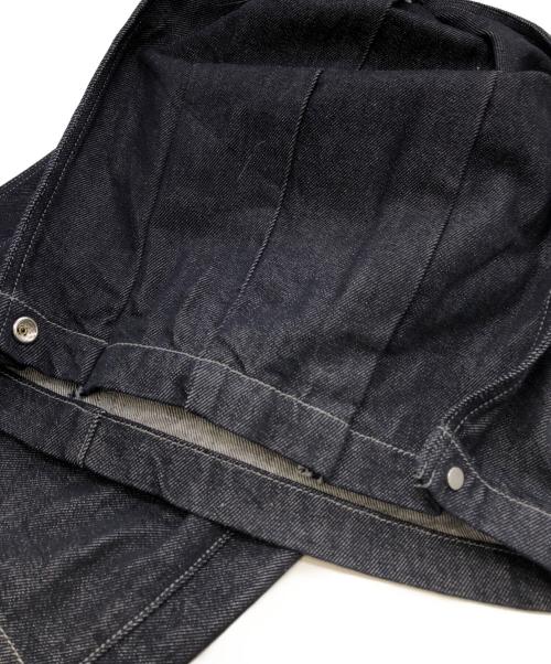 MAISON SPECIAL（メゾンスペシャル）MAISON SPECIAL (メゾンスペシャル) Side-Tuck Cocoon Denim Pants インディゴ サイズ:SIZE 38の古着・服飾アイテム