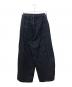MAISON SPECIAL (メゾンスペシャル) Side-Tuck Cocoon Denim Pants インディゴ サイズ:SIZE 38：10000円