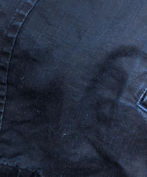 Porter Classic（ポータークラシック）Porter Classic (ポータークラシック) FARMER'S LINEN GATHERED JACKET/ファーマーズリネンギャザージャケット インディゴ サイズ:SIZE 2の古着・服飾アイテム