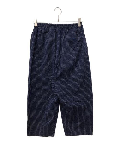 Porter Classic（ポータークラシック）Porter Classic (ポータークラシック) KASURI STRIPE ORIGINAL PEACE PANTS インディゴ サイズ:SIZE 2の古着・服飾アイテム
