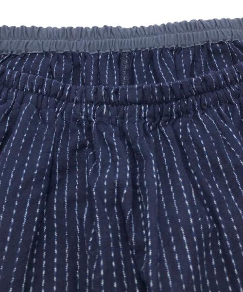 Porter Classic（ポータークラシック）Porter Classic (ポータークラシック) KASURI STRIPE ORIGINAL PEACE PANTS インディゴ サイズ:SIZE 2の古着・服飾アイテム