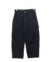 Porter Classic（ポータークラシック）の古着「STEINBECK DENIM PAINTER PANTS/スタインベック ペインターパンツ」｜ブラック