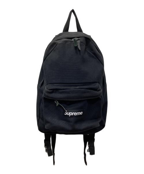 SUPREME（シュプリーム）SUPREME (シュプリーム) Canvas Backpack ブラックの古着・服飾アイテム