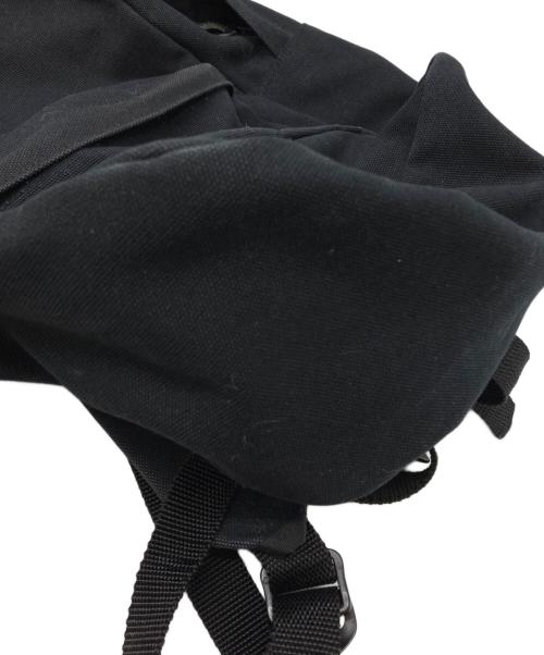 SUPREME（シュプリーム）SUPREME (シュプリーム) Canvas Backpack ブラックの古着・服飾アイテム
