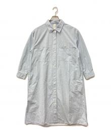 MHL（マーガレットハウエル）の古着「END ON END COTTON WEAVE」｜ブルー