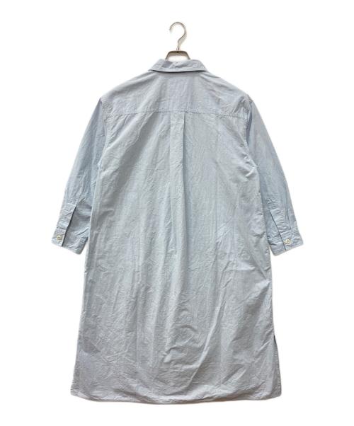 MHL（マーガレットハウエル）MHL (マーガレットハウエル) END ON END COTTON WEAVE ブルー サイズ:2の古着・服飾アイテム