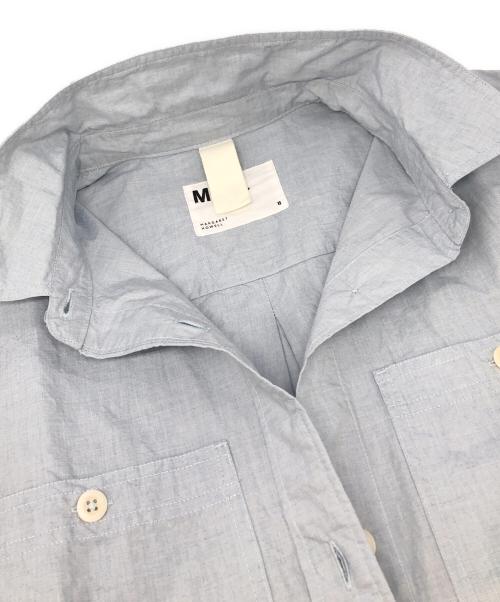 MHL（マーガレットハウエル）MHL (マーガレットハウエル) END ON END COTTON WEAVE ブルー サイズ:2の古着・服飾アイテム