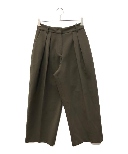 TODAYFUL（トゥデイフル）TODAYFUL (トゥデイフル) Bonding Wide Trousers カーキ サイズ:SIZE 38の古着・服飾アイテム