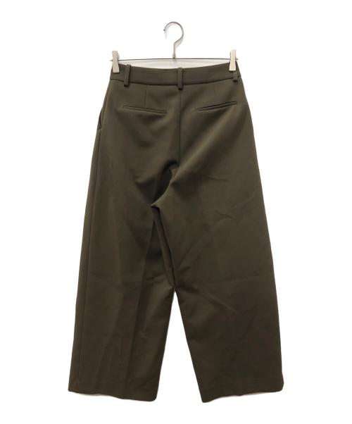 TODAYFUL（トゥデイフル）TODAYFUL (トゥデイフル) Bonding Wide Trousers カーキ サイズ:SIZE 38の古着・服飾アイテム