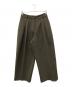 TODAYFUL（トゥデイフル）の古着「Bonding Wide Trousers」｜カーキ