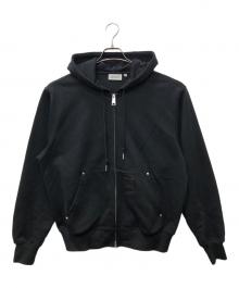 CarHartt（カーハート）の古着「Hooded Eldon Sweat Jacket」｜ブラック