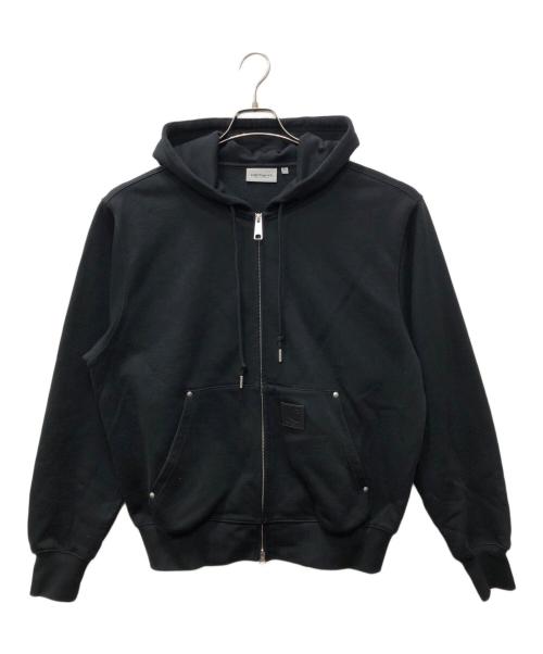 CarHartt（カーハート）CarHartt (カーハート) Hooded Eldon Sweat Jacket ブラック サイズ:XSの古着・服飾アイテム