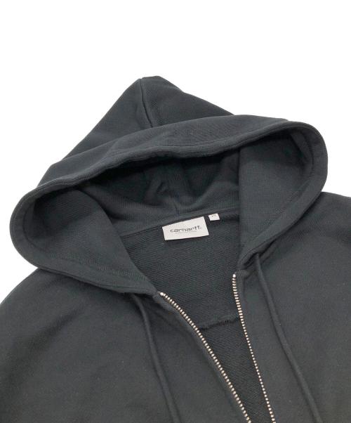CarHartt（カーハート）CarHartt (カーハート) Hooded Eldon Sweat Jacket ブラック サイズ:XSの古着・服飾アイテム