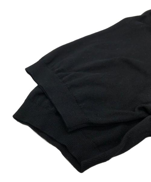 TOMORROW LAND（トゥモローランド）TOMORROW LAND (トゥモローランド) シルクコットンニットポロ ブラック サイズ:SIZE Sの古着・服飾アイテム