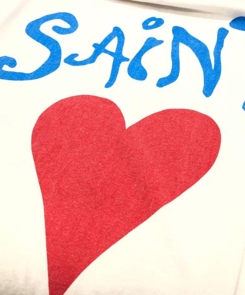 SAINT MICHAEL（セントマイケル）SAINT MICHAEL (セントマイケル) DEEP SS T-SHIRT ホワイト サイズ:SIZE XLの古着・服飾アイテム