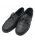 PARABOOT（パラブーツ）の古着「BARTH ディアスキン デッキシューズ」｜ブラック