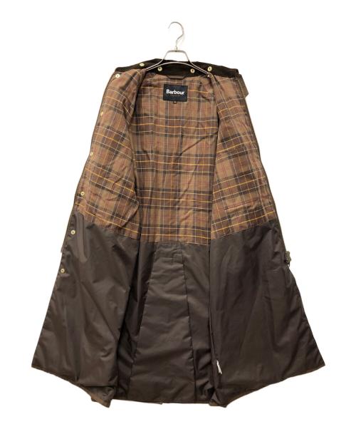 Barbour（バブアー）Barbour (バブアー) BURGHLEY ノンオイルロングコート ブラウン サイズ:34の古着・服飾アイテム
