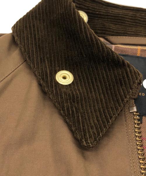 Barbour（バブアー）Barbour (バブアー) BURGHLEY ノンオイルロングコート ブラウン サイズ:34の古着・服飾アイテム