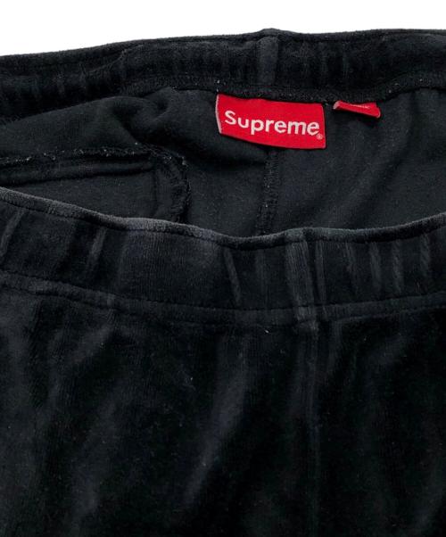 SUPREME（シュプリーム）SUPREME (シュプリーム) Studded Velour Track Pant ブラック サイズ:SIZE Lの古着・服飾アイテム