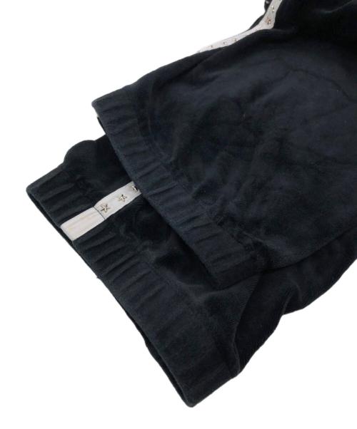 SUPREME（シュプリーム）SUPREME (シュプリーム) Studded Velour Track Pant ブラック サイズ:SIZE Lの古着・服飾アイテム