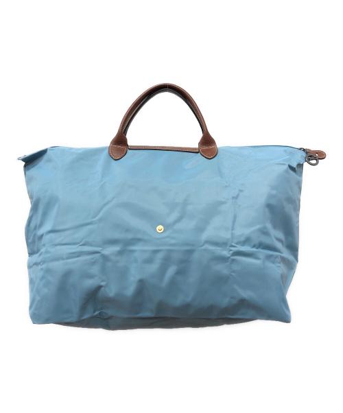 LONGCHAMP（ロンシャン）LONGCHAMP (ロンシャン) ル プリアージュ オリジナル L トラベルバッグ ブルーの古着・服飾アイテム