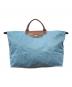 LONGCHAMP（ロンシャン）の古着「ル プリアージュ オリジナル L トラベルバッグ」｜ブルー