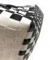 中古・古着 MARNI (マルニ) フラワーカフェピクニックバッグ ホワイト×ブラック サイズ:下記参照：12000円