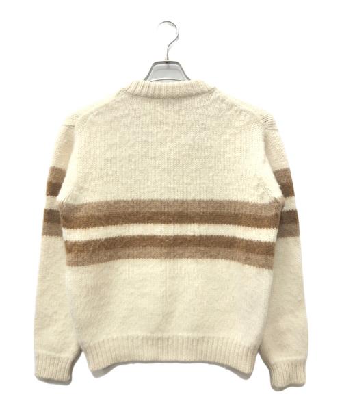 PRADA（プラダ）PRADA (プラダ) アルパカVネックニット ベージュ サイズ:SIZE 46の古着・服飾アイテム