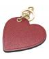 ANYA HINDMARCH (アニヤ・ハインドマーチ) ビスポーク・ハート・チャーム レッド：9000円