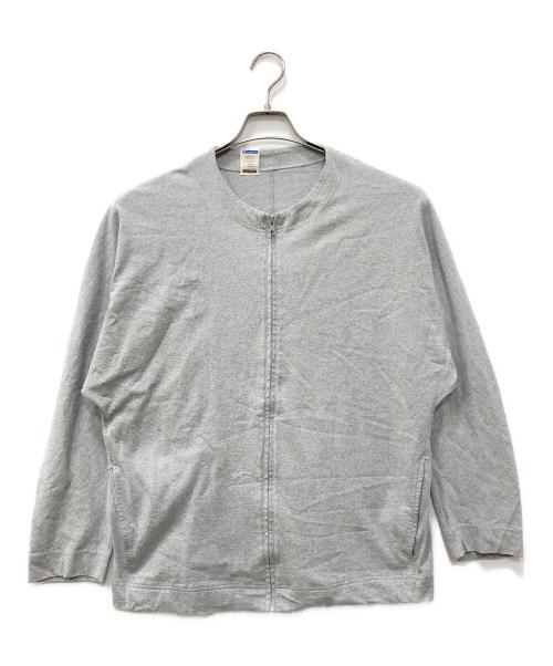 Champion（チャンピオン）Champion (チャンピオン) N.HOOLYWOOD (エヌ ハリウッド) CREWNECK CARDIGAN グレー サイズ:SIZE Sの古着・服飾アイテム