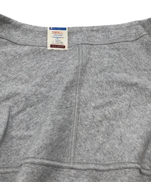 Champion（チャンピオン）Champion (チャンピオン) N.HOOLYWOOD (エヌ ハリウッド) CREWNECK CARDIGAN グレー サイズ:SIZE Sの古着・服飾アイテム