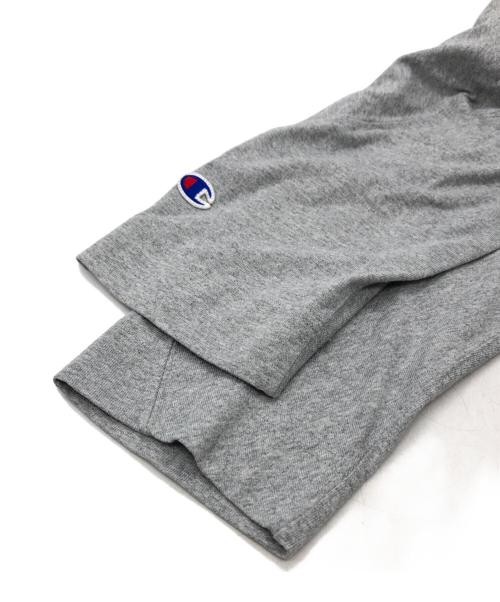 Champion（チャンピオン）Champion (チャンピオン) N.HOOLYWOOD (エヌ ハリウッド) CREWNECK CARDIGAN グレー サイズ:SIZE Sの古着・服飾アイテム