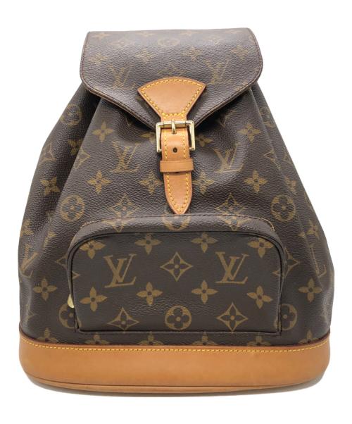 LOUIS VUITTON（ルイ ヴィトン）LOUIS VUITTON (ルイ ヴィトン) モンスリMM リュック ブラウンの古着・服飾アイテム